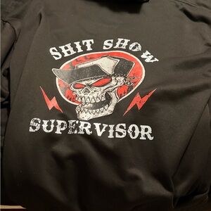 Black Graphic Men's Shirt